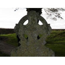 Grave of Jeremiah, tombstone, solar cross, solar disc